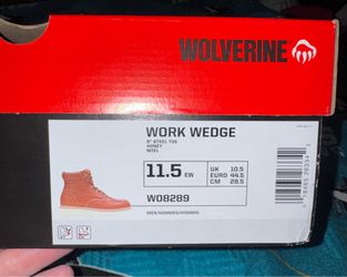 LIKE NEW MENS wolverine work boots
