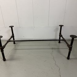 Industrial Pipe Coffee Table Base Frame