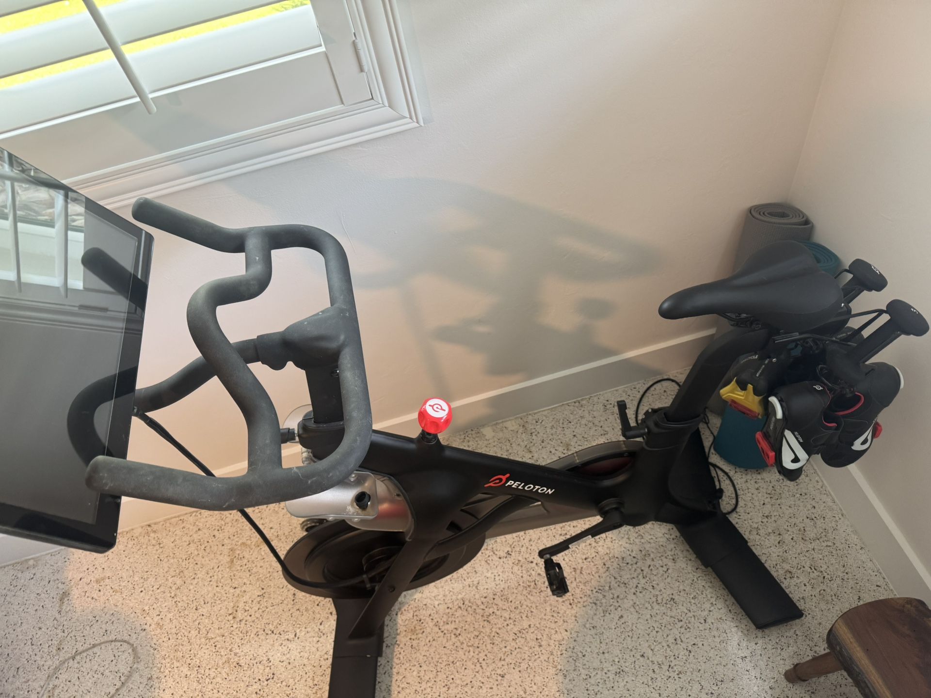 Peloton Bike With Shoes