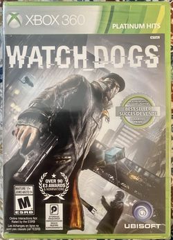 For sealed brand new sealed Watch Dogs for Xbox 360