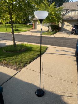 Floor Lamp Black 71”