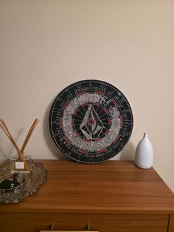 Rare Volcom Stone Dart Board
