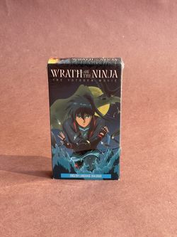 Warth Of The Ninja  Original VCR cassette. 