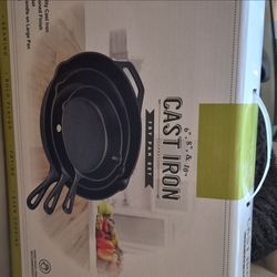 Cast iron pans