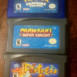 Original Nintendo Advance Games  Pokémon Sapphire 