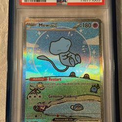 Psa 10 English Bubble Mew