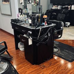 Double Hair Salon Station