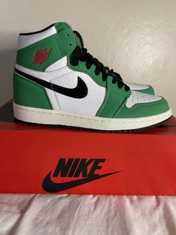 Jordan 1 Lucky Green. Size 7.5 W 6M