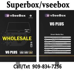 VSEEBOX V6 PLUS NEW supreme  new Model  Wholesale reseller  V6 VSEE BOX  PLUS