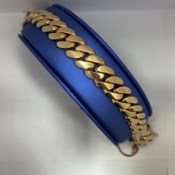 Thick Cuban Link Bracelet 14mm