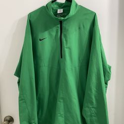Green Nike Golf Sweater Zip up, XL