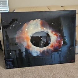 Nicholas Mirandon Signed Cosmic Resin Art