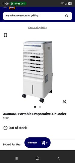 Ambiano evaporative cooler