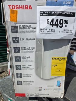 Toshiba Portable A/C