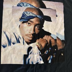 Tupac Shakur 2 Pac T Shirt Large