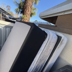 Queen Mattress And 2 Box Springs