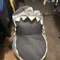 Shark seat and octopus pillow