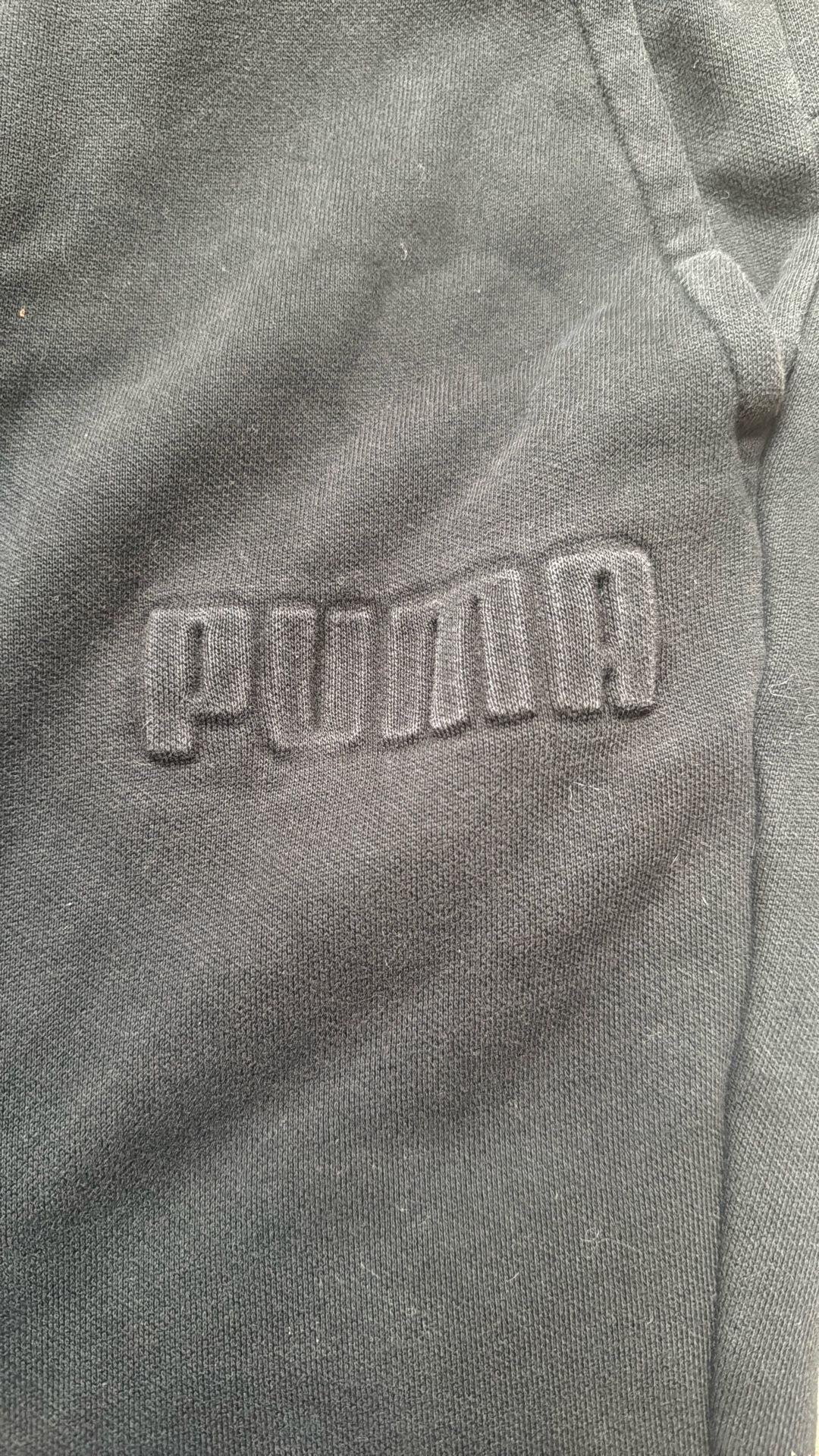 Puma Men’s Black Joggers Size XL