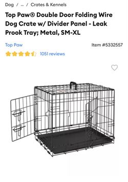 Dog Crate - Medium (18” x 30”)