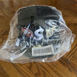 Supreme Mascots S Logo New Era 59Fifty Fitted Cap Black Size 7 5/8