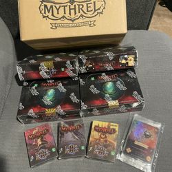 Mythrel Trading Card Game Starter Pack And Booster Packs 