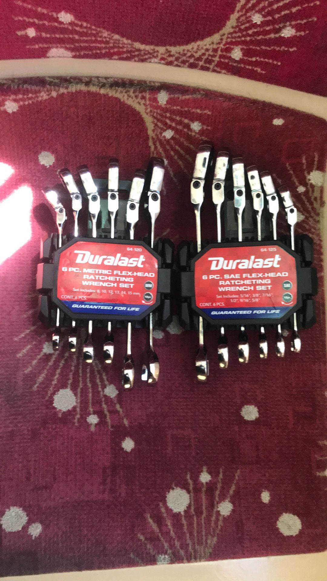 Wrench/Ratchet Set. Standard And Metric! Normally 71.99 Each Asking $75 For Both OBO