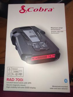 COBRA RADAR & LASER DETECTOR (RAD700i)