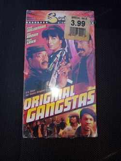 1996 Original Gangstas Original MGM VHS Never Opened (Still In Plastic)