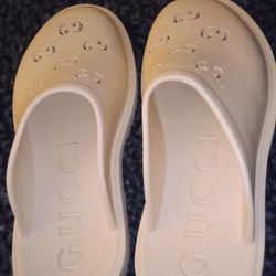 Gucci Perforated Platform Sandals