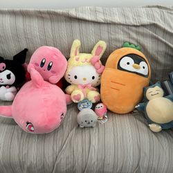 Sm-lg Japan Plushie Bundle 