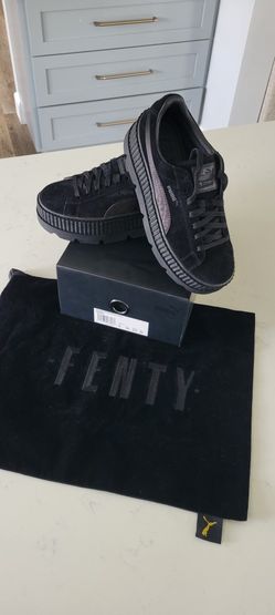 PUMA CLEATED CREEPER Rihanna Fenty Black (Women's)