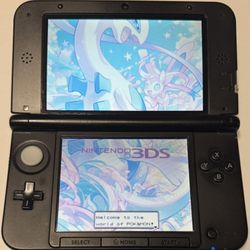 Blue Nintendo 3ds XL/LL with 688