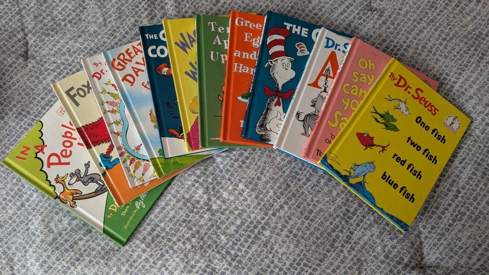 Dr. Seuss Classic Book Lot (12 Books) - Beginner Readers Collection