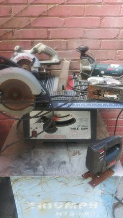 Jig saws/ circular saw/table saw