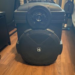 Mr DJ Speaker With Power cord Bluetooth Enabled
