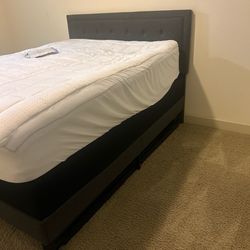 2 Queen-size bed frames