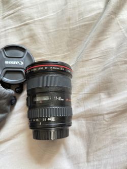 Canon EF 17-40mm f/4L USM Ultra Wide Angle Zoom Lens for SLR Cameras
