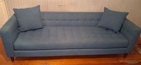 Blue sofa