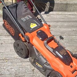 Black And Decker Electric Mower 40v 