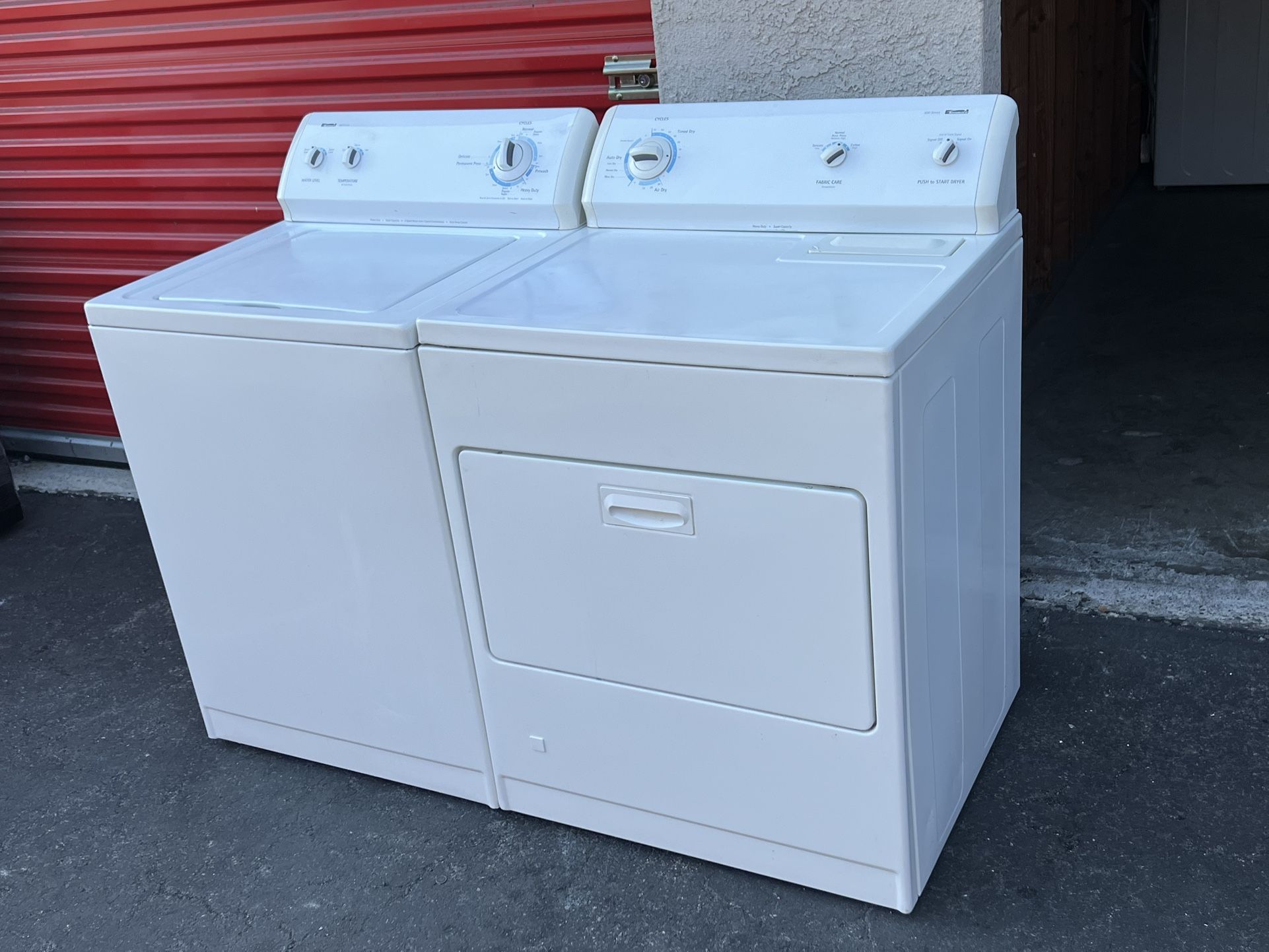 Kenmore Set Gas Dryer And Washer