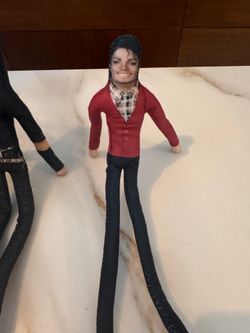 Abstract Michael Jackson doll