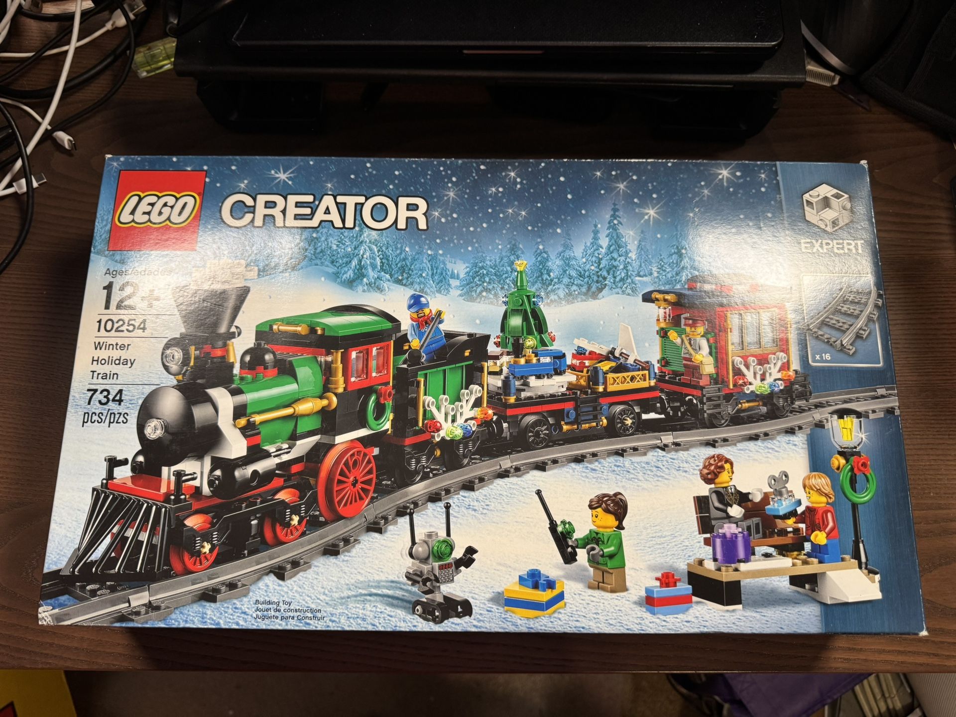 Sealed Retired Lego Winter Holiday Train (10254) With Extras!