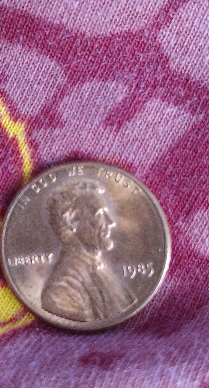1985 Error Penny.