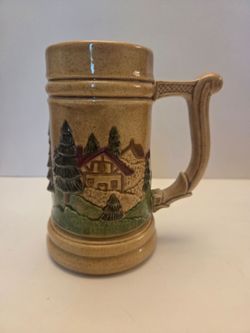Vintage Ceramic Beer Stein German