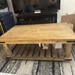 Wooden Coffee Table 