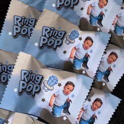custom ring pops