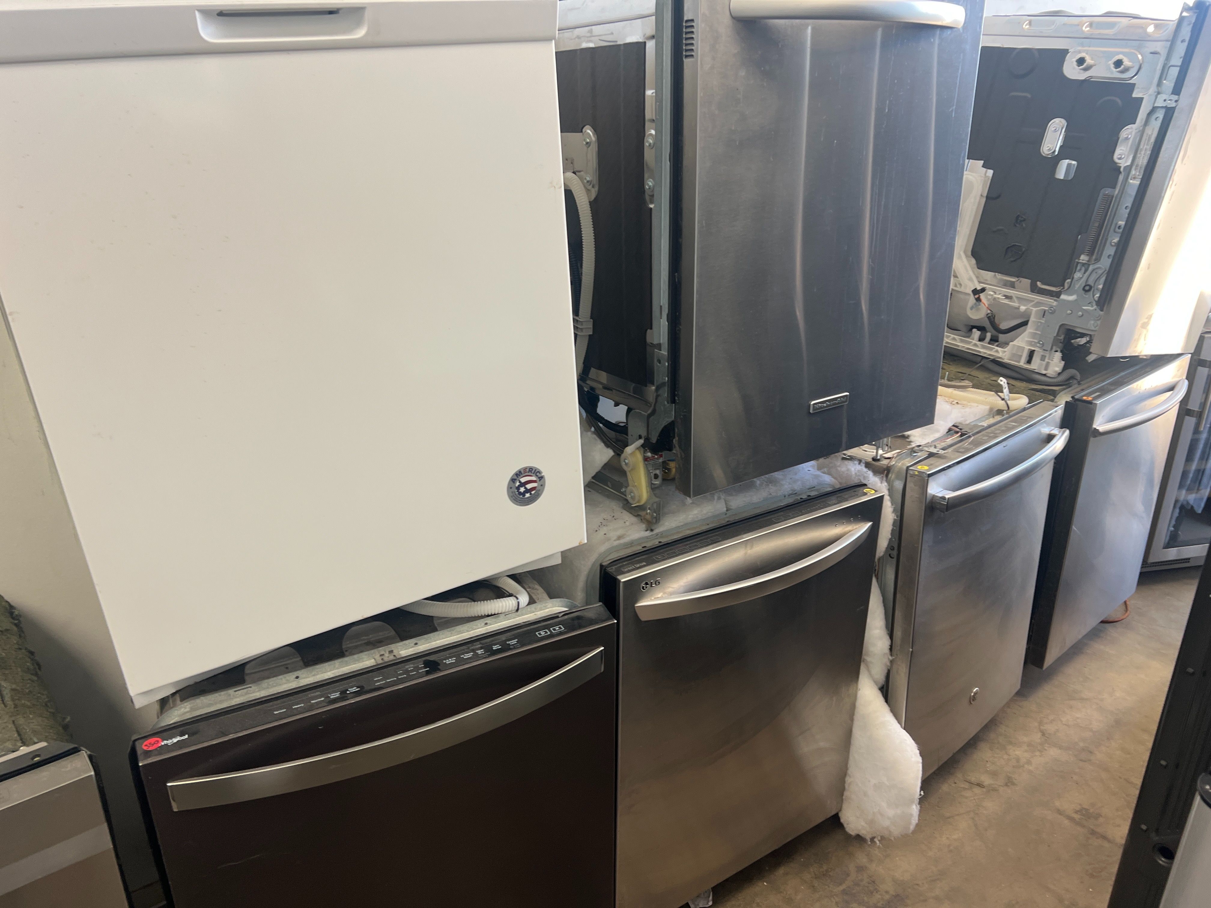 USED DISHWASHERS FOR SALE -FREE DELIVERY -120 DAY WARRANTY