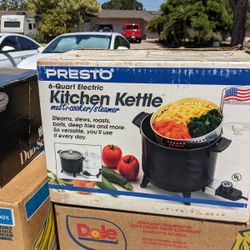 Presto 6qt Electric Kitchen Kettle