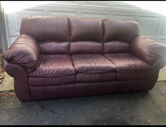Lane  Leather Sofa