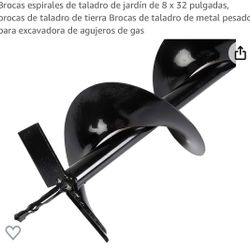 8 x 32 inch garden drill spiral drill bits, br...